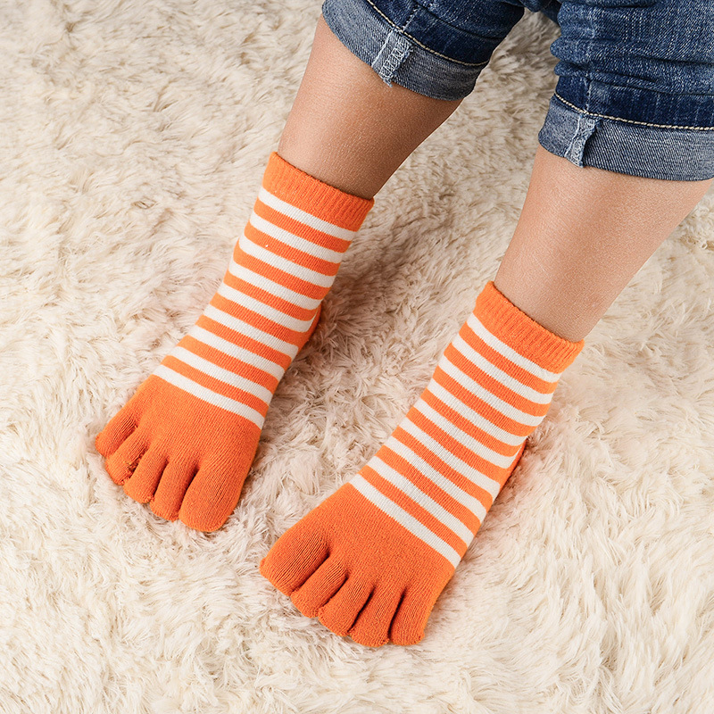 Toe Socks Cotton Children